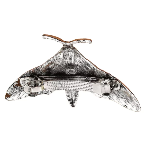 Barrette Papillon de Nuit Lunaire à Clip Pression pour Cheveux Barrette Papillon de Nuit Lunaire à Clip Pression pour Cheveux.