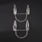 Barrettes à Cheveux Reliées par Chaînes Fines Femmes & Filles.