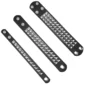 Bracelet Cuir Noir avec Rivets Punk Pyramide 3 Variantes.