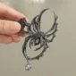 Pince à Cheveux Originale Araignée Halloween.