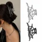 Pince à Cheveux Toile d’Araignée en Acier.