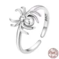 Bague Araignée Ajustable en Argent 925 Sterling Taille 6 à 9.