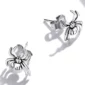 Boucles d’Oreilles Araignée en Argent 925 Femme Homme Unisexe.