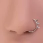 Faux Piercing Narine Demi-Anneau à Pointes.