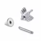 Piercing Flèche en Acier Barbell 1.2×10 mm à filetage externe pour Lobe ou Hélix.