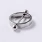 Piercing Téton Anneau Large et Structurant en Acier Chirurgical 316L.