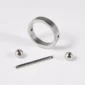 Piercing Téton Anneau Structurant avec Barbell en Acier Chirurgical 316L.