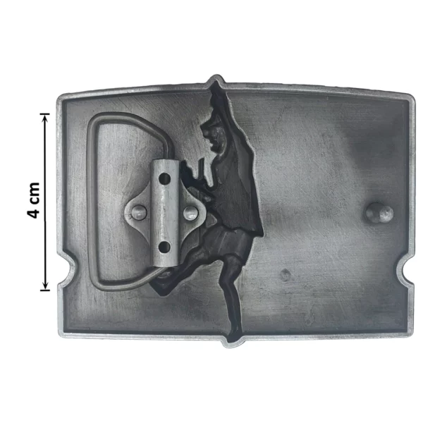 Boucle de Ceinture ACDC Duckwalk pour ceinture à largeur 4 cm maximum Boucle de Ceinture AC/DC Duckwalk pour ceinture à largeur 4 cm maximum.