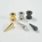 Kit Écarteur Oreille 2-en-1 Taper & Tunnel - Acier 316L.
