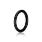Piercing Clicker Anneau en Titane pour Oreille, Lèvre, Arcade (variante couleur anodisée noir).