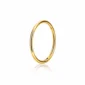 Piercing Narine Anneau Clicker 20G en Titane ASTM-F136 Doré Anodisé.