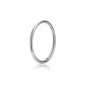 Piercing Narine Anneau Clicker 20G en Titane ASTM-F136 Gris Argenté.