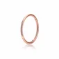 Piercing Narine Anneau Clicker 20G en Titane ASTM-F136 Or Rose Anodisé.