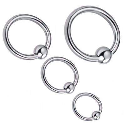 Piercing de type anneau CBR.