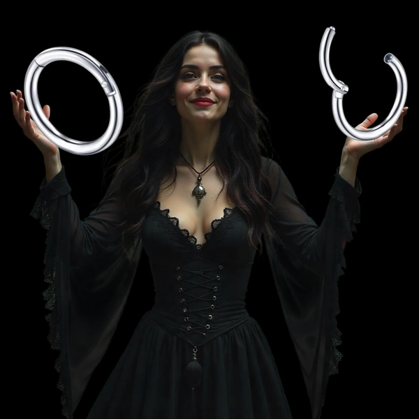 Anneaux à Charnière (Piercings Clicker).