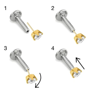 Comment fonctionne la fixation push-in.