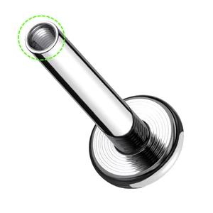 Filetage Interne Piercing Labret.