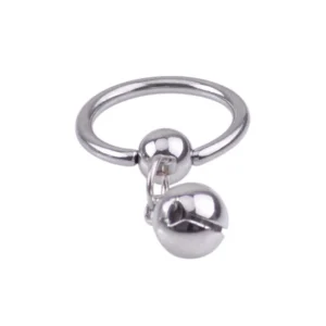 Piercing Téton Anneau CBR avec Clochette.
