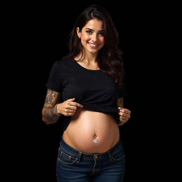 Piercings Nombril Grossesse.