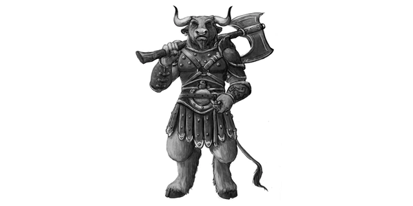 La lignée antique du signe du diable 🤘 - Le Minotaure.