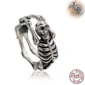 Bague Squelette Relax Ajustable en Argent 925.