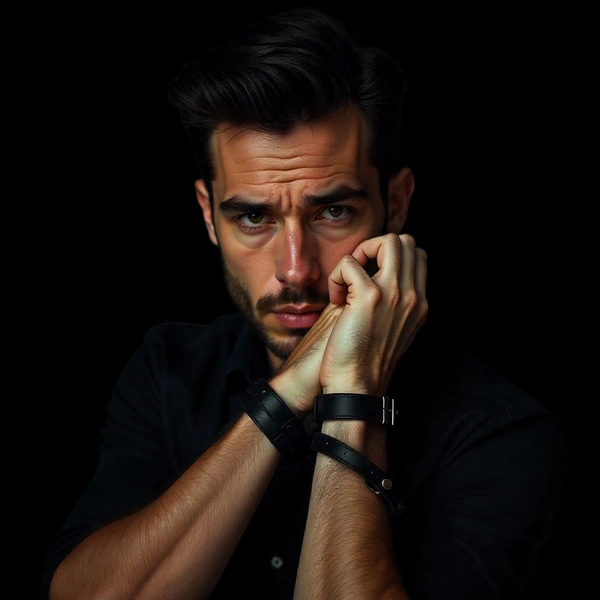 Bracelets en Cuir - Style Noir & Attitude Moderne.