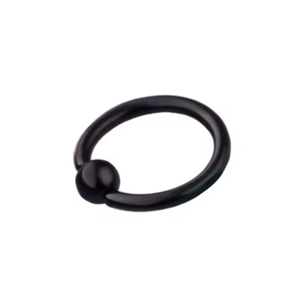 Piercing Anneau Captif (CBR) Plaqué par Ionisation - variante noir PVD Piercing Anneau Captif (CBR) Plaqué par Ionisation - variante noir PVD.