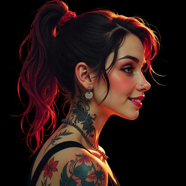 Piercing Narine - Anneaux Nostril & Studs Courbés.