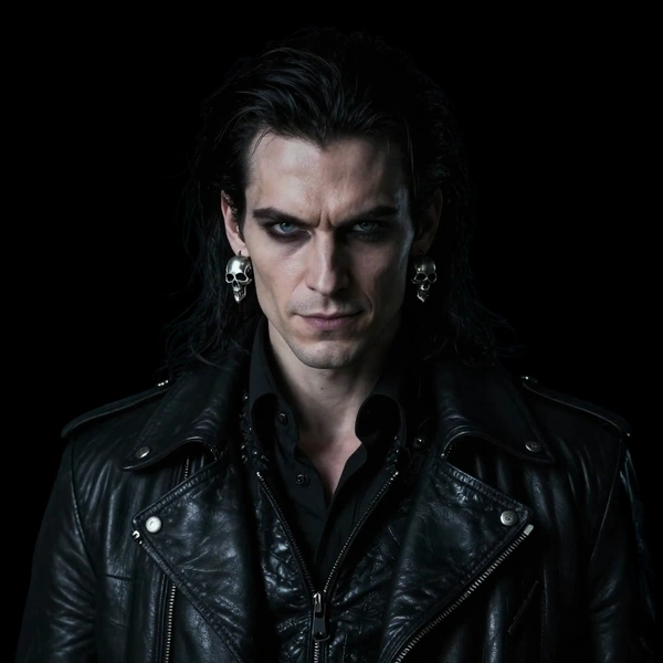 Boucles d'Oreilles Gothiques & Macabres - Symboles & Ténèbres.