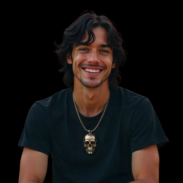 Colliers à Pendentif Gothiques & Punk.