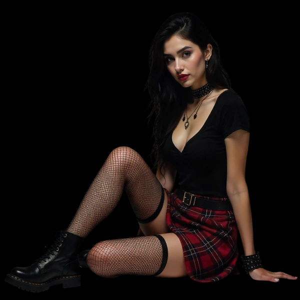 Bas Gothiques & Autofixants - Séduction & Attitude.