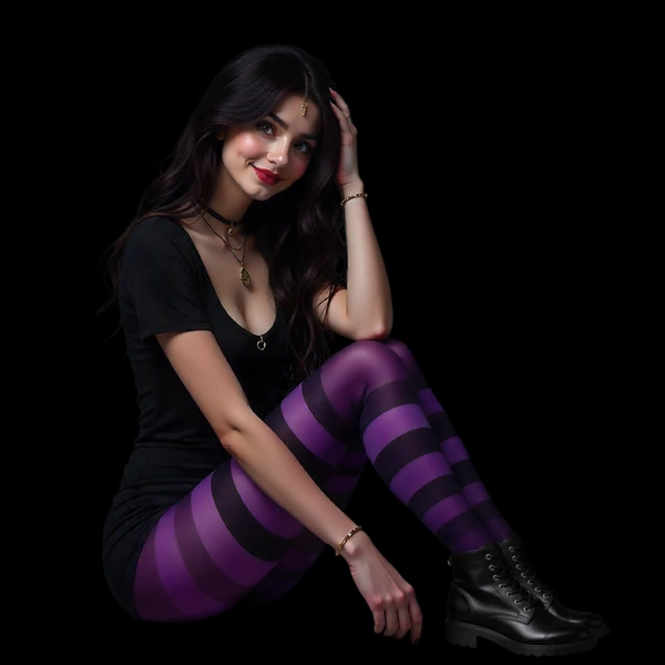 Collants Opaques & Thermiques Gothiques.