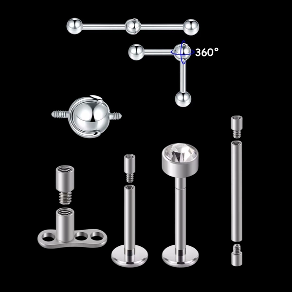 Connecteurs & Extensions pour Piercing.