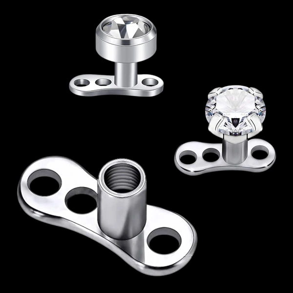 Implants Microdermaux en Titane - Piercing Ancré.