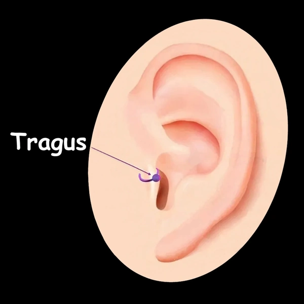 Piercing Tragus - Bijoux pour Cartilage Central.