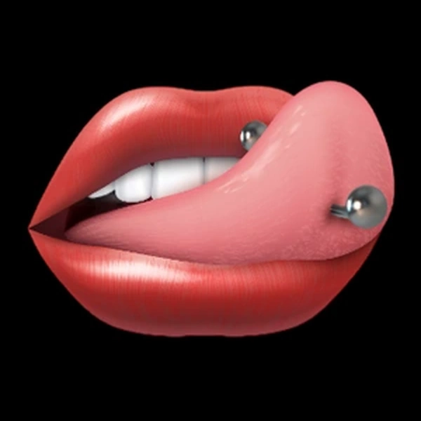 Piercings Langue - Barbells Droits Adaptés.