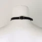 Collier Choker Similicuir Fer à Cheval à Boucle Ardillon.