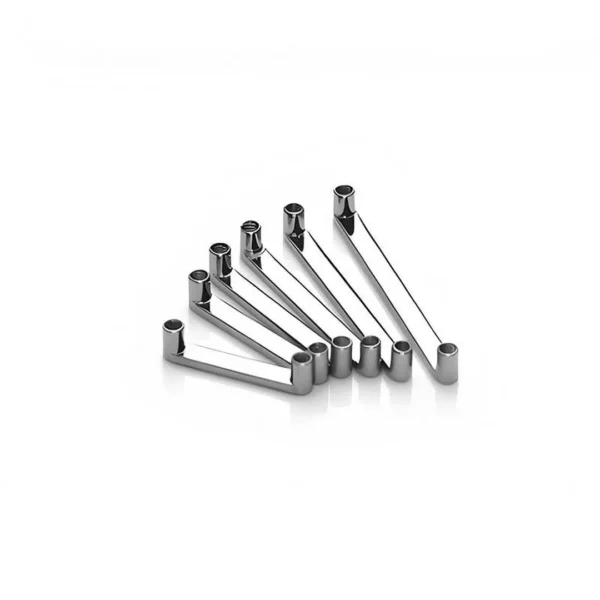 Piercing de Surface Agrafe Titane ASTM-F136 10 à 20 mm Piercing de Surface Agrafe Titane ASTM-F136 10 à 20 mm.