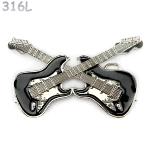 Boucle de Ceinture Guitares Stratocaster Acier 316L.