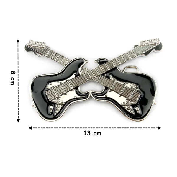 Boucle de Ceinture Guitares Stratocaster Acier Inoxydable (dimensions) Boucle de Ceinture Guitares Stratocaster Acier Inoxydable (dimensions).