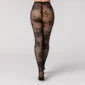 Collants Résille Fantaisie à Fleurs.