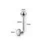 Piercing L-Bent Titane Christina VCH 14G 11 mm