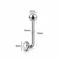 Piercing L-Bent Titane Christina VCH 14G 13 mm