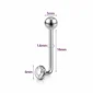 Piercing L-Bent Titane Christina VCH 14G 16 mm